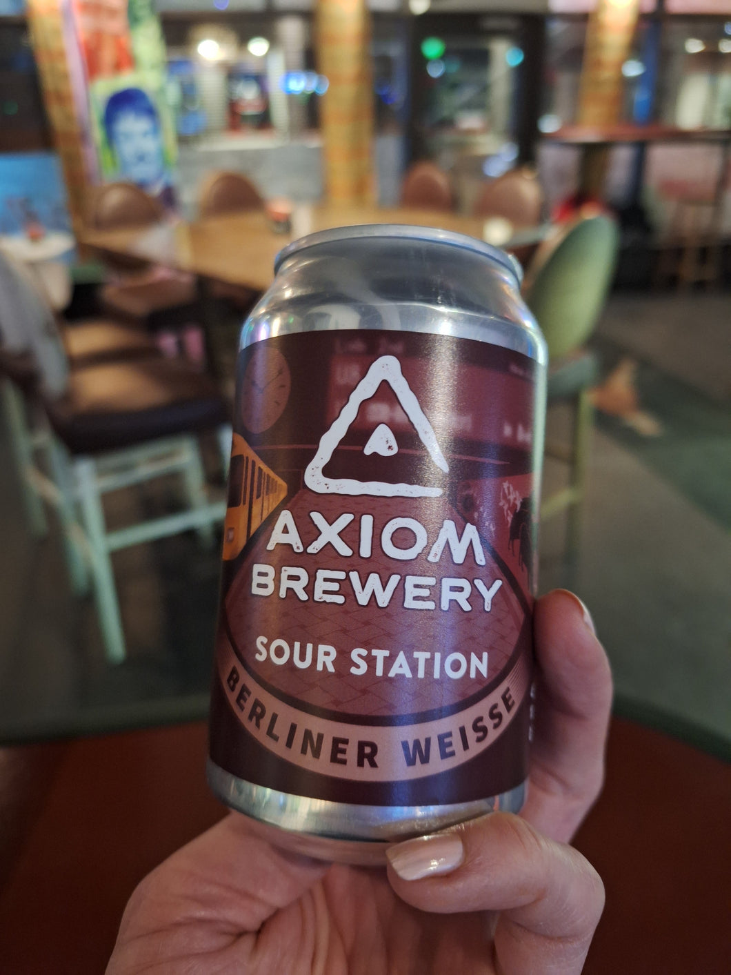Axiom Brewery Sour Station Raspberry