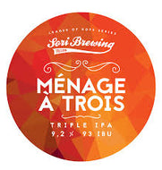 Sori Brewing Ménage á Trois HANASSA