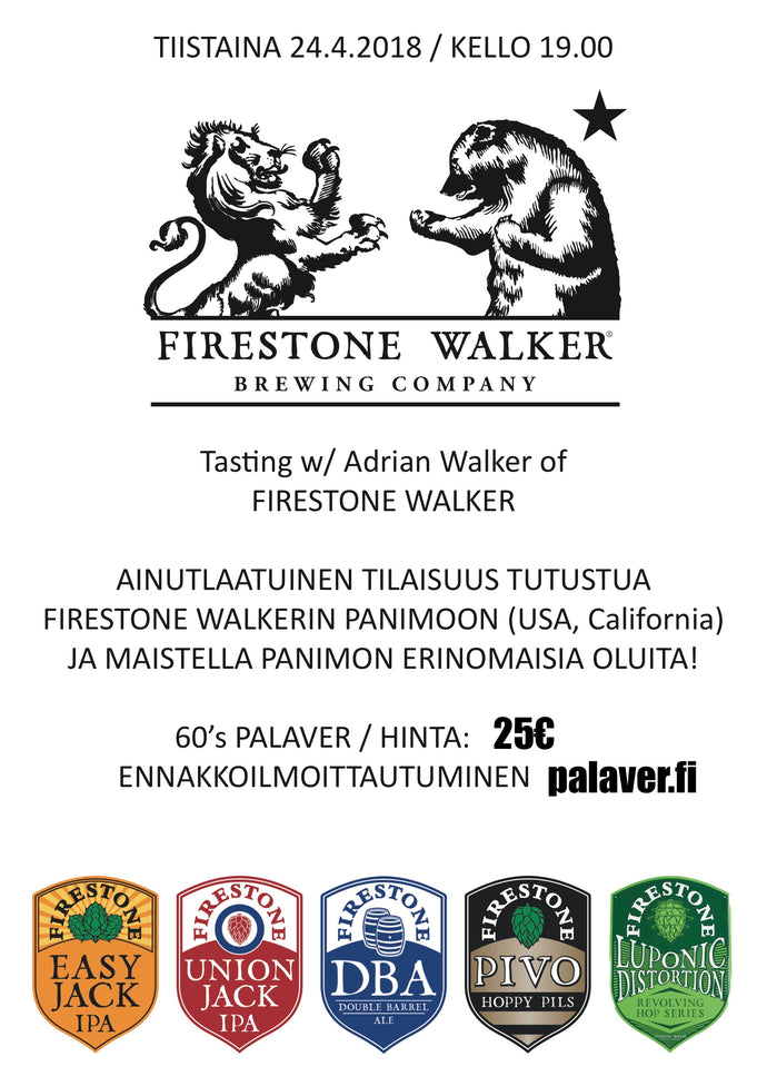 Firestone Walker Tasting