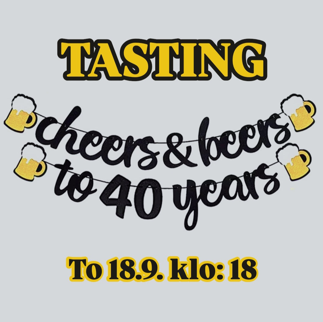 Cheers & Beers to 40 Years !