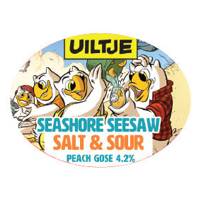Uiltje Seashore Seesaw Salt & Sour Peach Gose