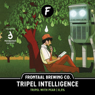 Frontaal Brewing co. Tripel Intelligence