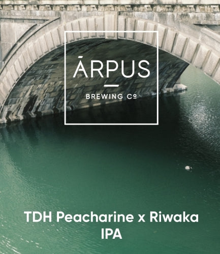 Ärpus Brewing co. TDH Peacharine x Riwaka IPA