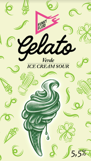 Funky Fluid: Gelato Verde Ice Cream Sour