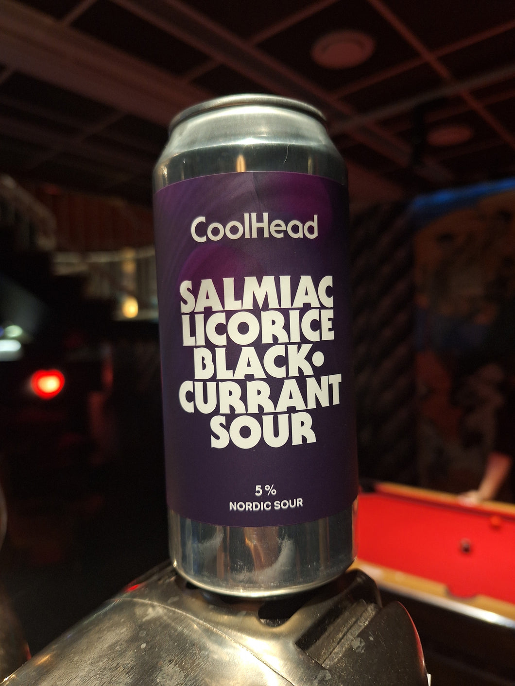 CoolHead Brew Salmiac Licorice Blackcurrant Sour