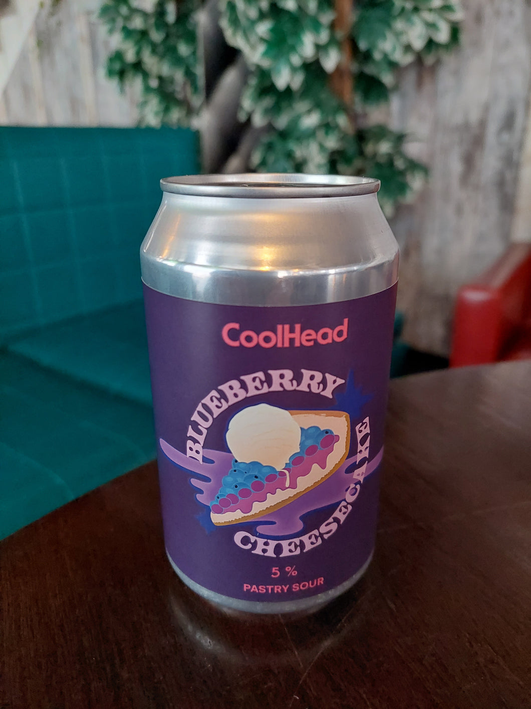 CoolHead Blueberry Cheesecake