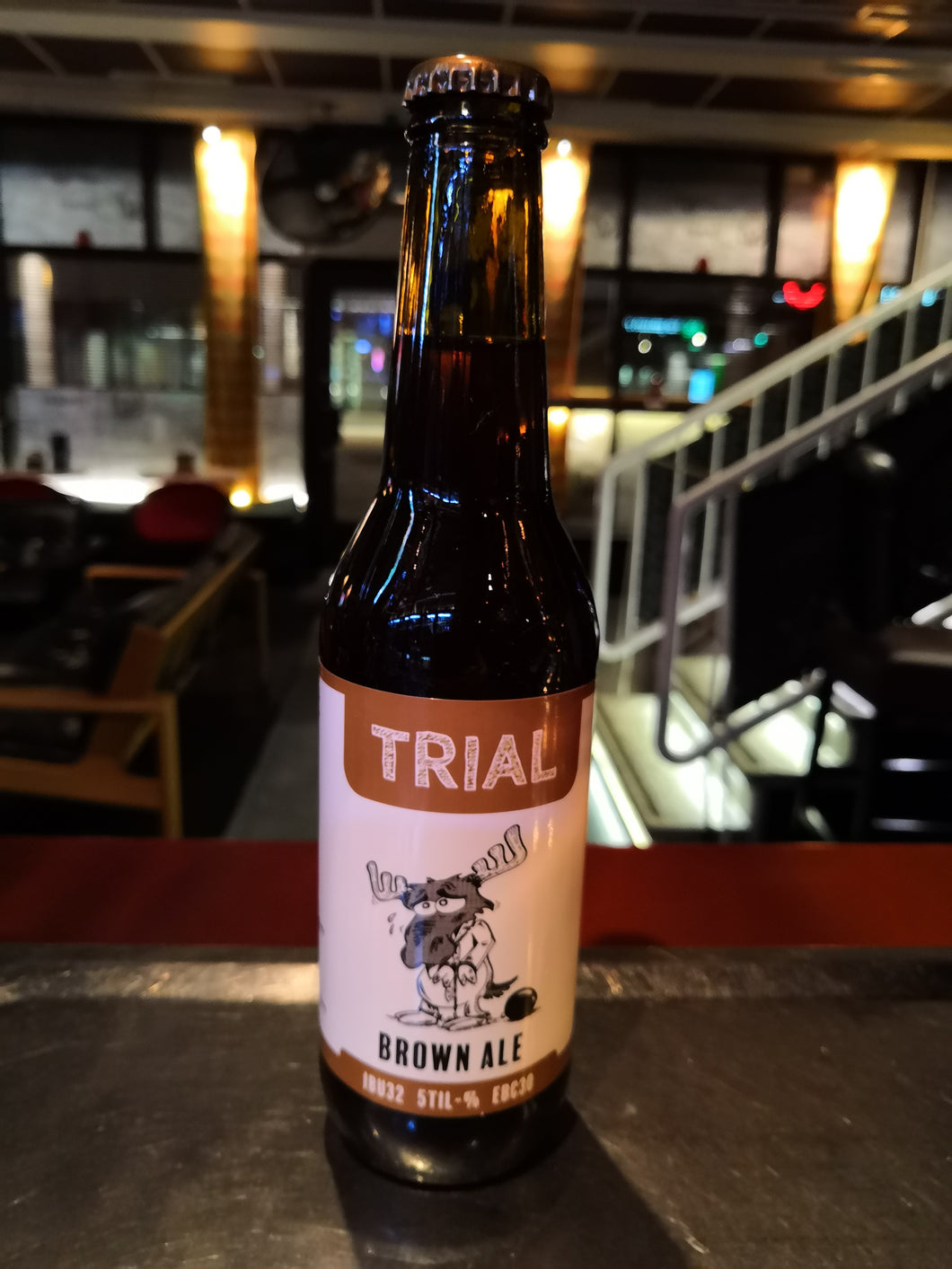 Moose on the Loose Trial Brown Ale