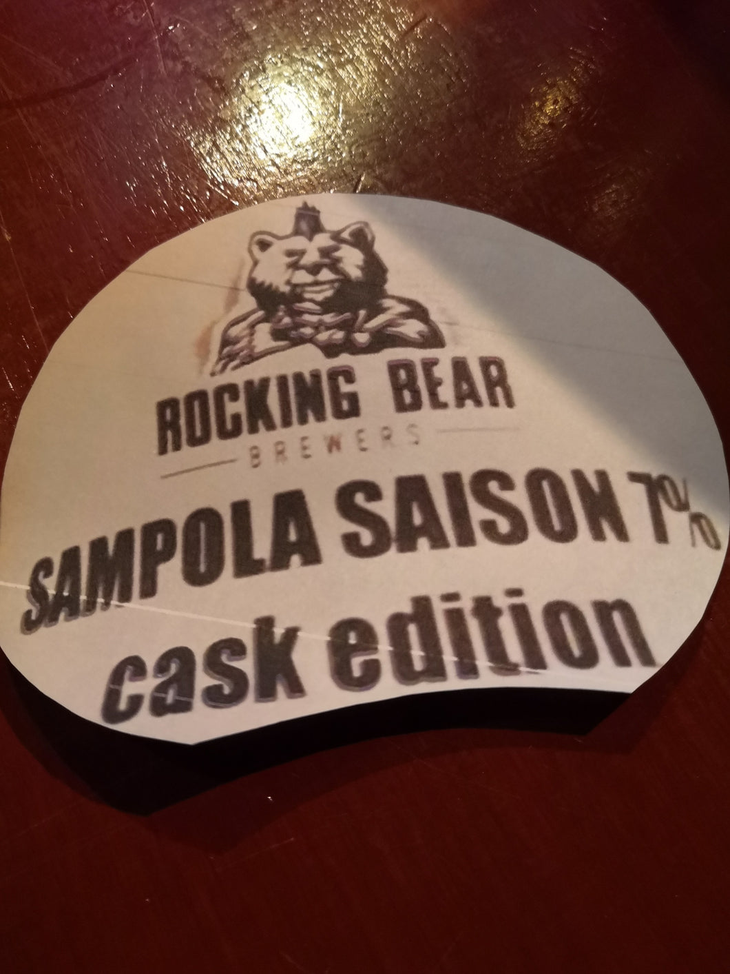 Rocking Bear Sampola Saison Cask Edition