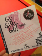 Pink Boots Collabration Brew Go Girl Go!