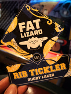 Fat Lizard Rib Tickler Rugby Lager