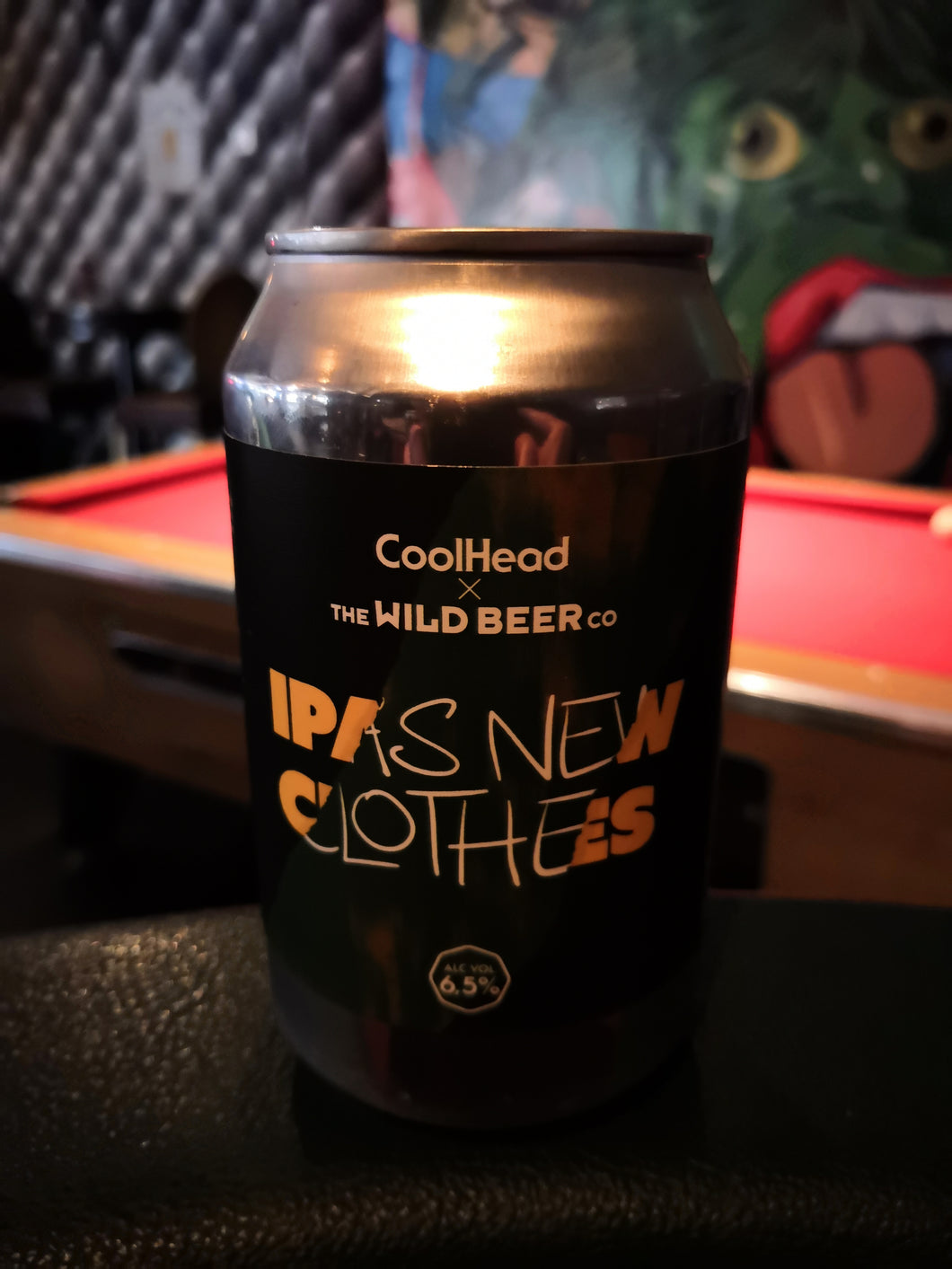 CoolHead / Wild Beer Co. IPA's New Clothes Foggy Kveik IPA