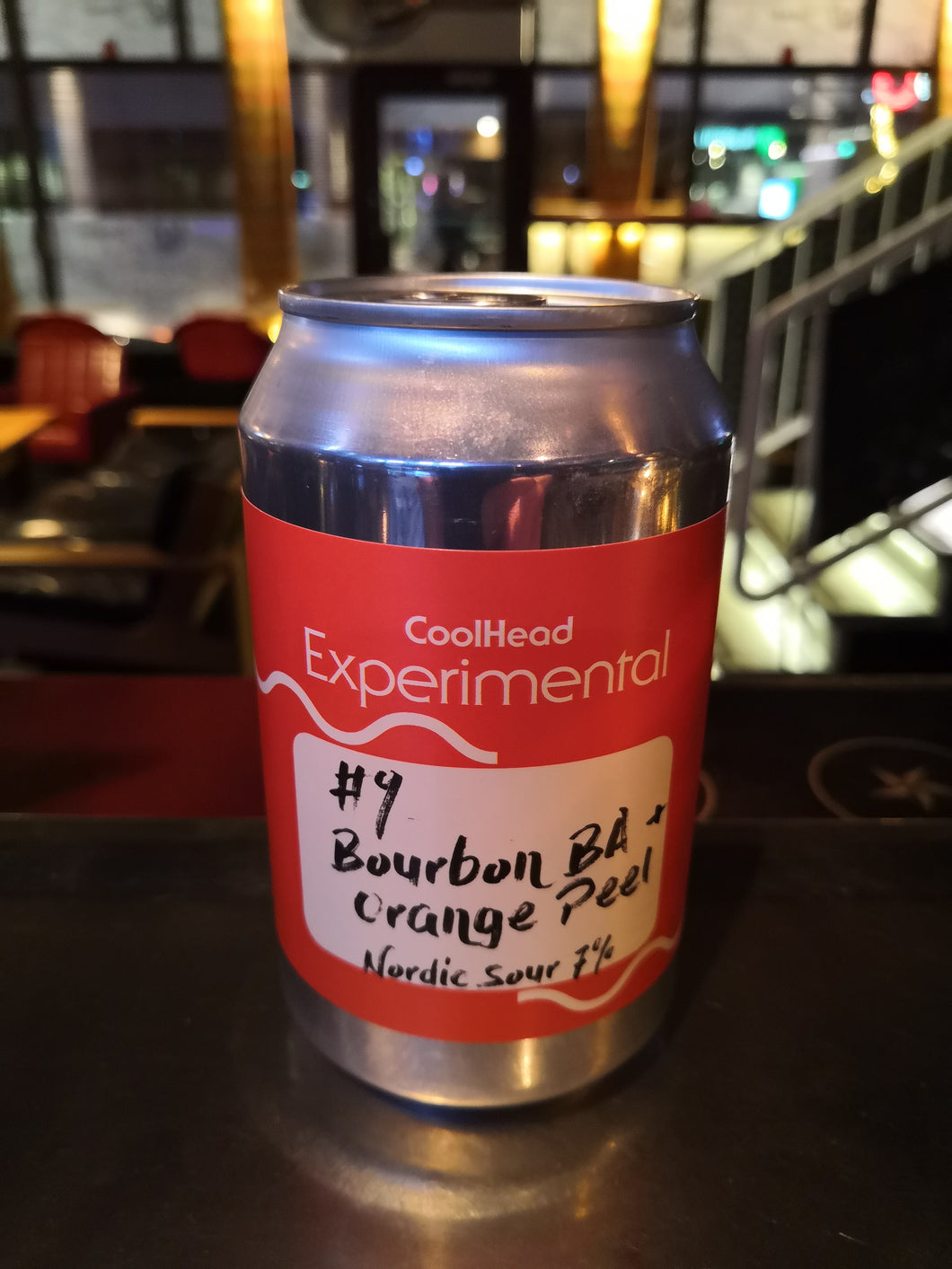 CoolHead Experimental #9 Bourbon BA + Orange Peel Nordic Sour