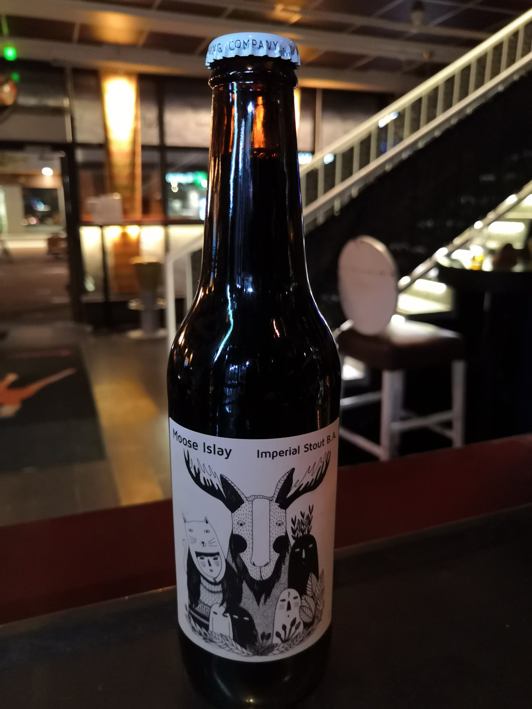 Nomada Brewing Moose Islay Imperial Stout B.A.