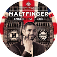 Mallaskuu & JaskanKaljat Maltfinger English IPA
