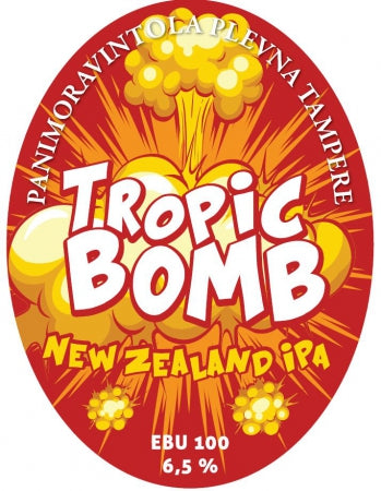 Plevnan Tropic Bomb New Zealand IPA HANASSA