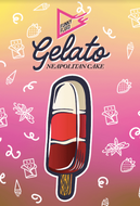 Funky Fluid Gelato Neapolitan Cake
