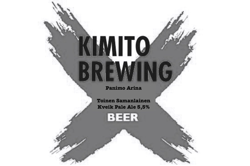 Kimito Brewing Toinen Samanlainen Kveik Pale Ale