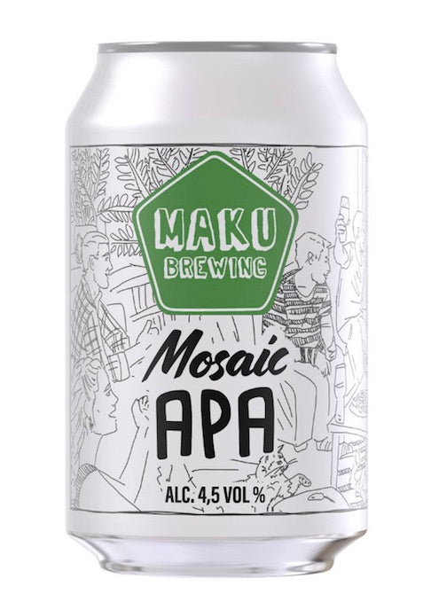 Maku Brewing Mosaic APA