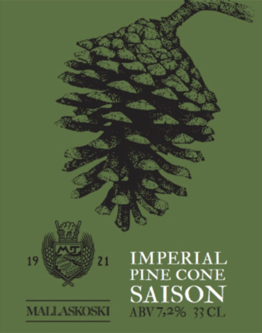 Mallaskosken Imperial Pine Cone Saison HANASSA