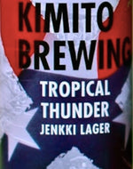 Kimito Brewing Tropical Thunder Lager HANASSA