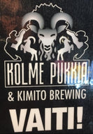 Kimito Brewing Kolme Pukkia Vaiti! IPA HANASSA